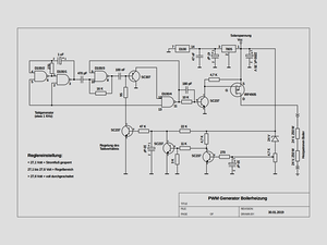 Schaltbild des PWM Generators