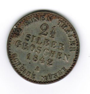 Scheidemünze aus dem Jahr 1842